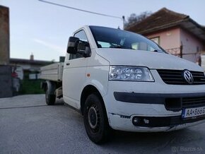 zdravim predam Vw t5 Valník 5valec 96kw - 1