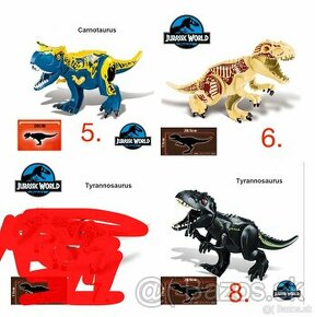 Obrovské dinosaury typ lego - nové, nehrané - 1