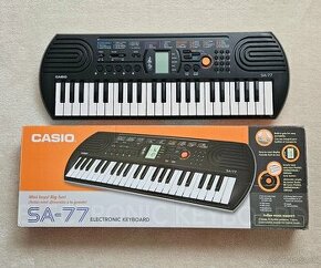 Detské klávesy Casio SA 77