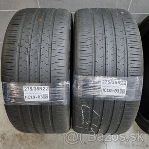 Letné pneumatiky 275/35 R22 CONTINENTAL DOT1120