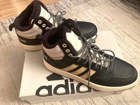 Topánky Adidas HOOPS 3.0 MID WTR, veľkost 45 1/3