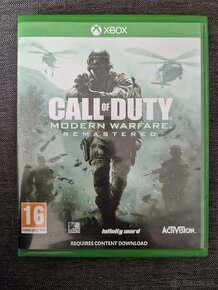 Xbox one Call of duty modern warfare remastered