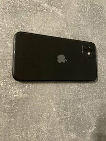 Iphone 11 64GB black + 2 kryty + ochranne sklo