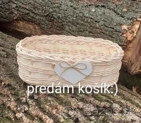 Predam pleteny kosik z pedigu