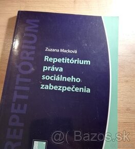 Macková - Repetitórium práva sociálneho zabezpečenia