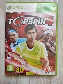 Predám hru TopSpin 4 - XBOX 360