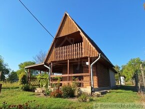 Kompletne zariadená chatka na okraji lesa v podunajskej de