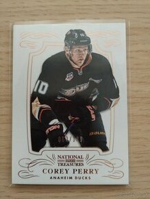 Predám hokejovú kartičku Corey Perry National Treasures hrub - 1