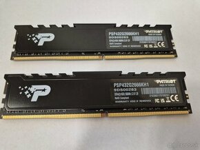 Predám Patriot 32GB KIT DDR4 2666 MHz CL19 Signature Premium