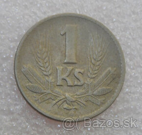 Mince: 1 Koruna 1941 pekný stav - Slovenský štát 1939-1945