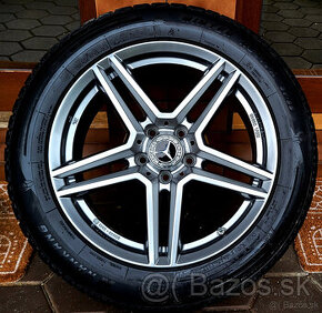 zimné alu R18 5x112, pneu 235/55, Mercedes GLA GLB GLK EQ S