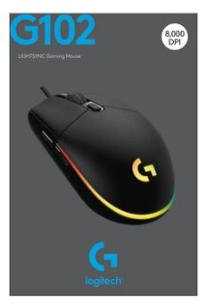 Logitech G102 Lightsync, black - 1