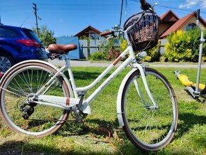 Dámsky bicykel Romet s košíkom