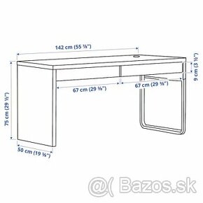 Písací stôl Ikea Micke - 1