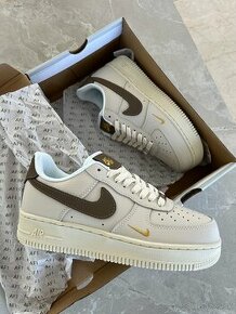 Nike Air force 1 béžovo hnedé tenisky