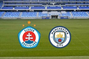 ŠK Slovan Bratislava – Mancester City Liga Majstrov