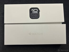 Apple Watch 10 42mm jet black cellular - úplne nové