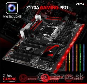 Predám MSI Z170 Gaming Pro Carbon - 1