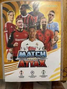 MATCH ATTAX FUTBALOVÉ KARTY KARTIČKY 2024/2025 24/25