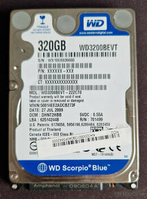 HDD Western Digital 320GB - 1