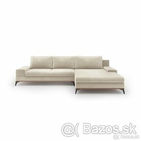 Rohová pohovka so zamatovým poťahom Windsor & Co Sofas Astre