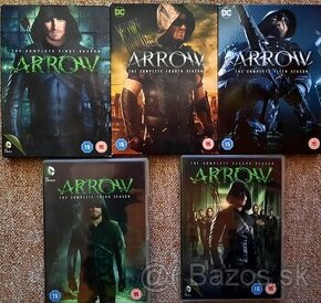 The Arrow / kopletná séria číslo 1 - 5 / DVD / spolu 25ks