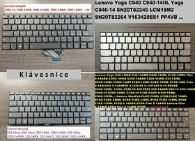 Klavesnice Lenovo 720S-13IKB// 520-14, 320S//C940-14//530-14 - 1