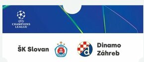 Slovan - Dinamo Záhreb ,B208, futbal champions League