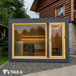 Útulná záhradná sauna TIKKA model Ilmaa - 1