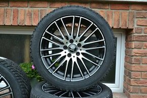 5x112 R18 Zimna sada na Skoda Superb 3 + 235/45 R18 Sebring - 1