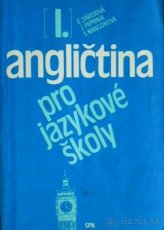 Angličtina pro jazykové školy 1 - SPN 1990 takmer ako nová