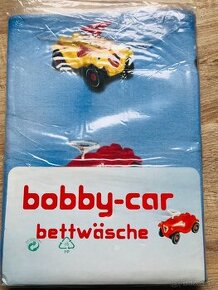 POSTEĽNÉ OBLIEČKY BOBBY CAR do postieľky + darček