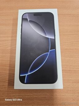 IPHONE 16 PRO MAX  256GB NOVÝ NEROZBALENÝ ZÁRUKA