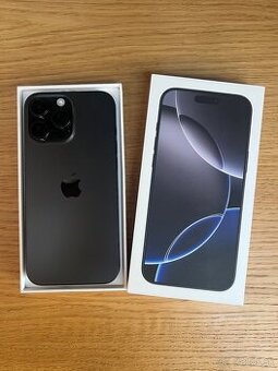 Predám iPhone 16 PRO MAX 256GB, TOP stav, ZARUKA SK, VOLNY