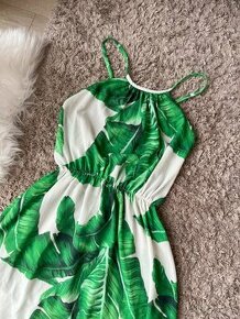 Zelené maxi šaty