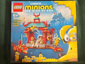 NOVÉ LEGO Minions 75550 Mimoňský kung-fu souboj