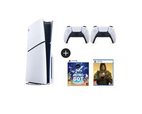 nová nerozbalená PlayStation 5 + 2 ovládače + 2 hry