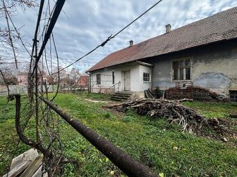 PREDAJ VEĽKÉHO POZEMKU SO STARŠÍM DOMOM - MILOSLAVOV