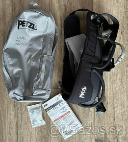 Petzl Corax dark grey sedaci uvaz, novy