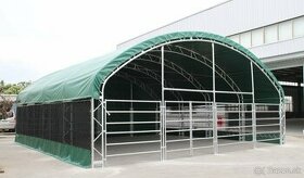 Prístrešok pre zvierata 10x10m (100m2) plachta 900g/m2 - 1