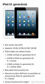 Apple iPad 4 16GB A1458 Space Grey WIFI