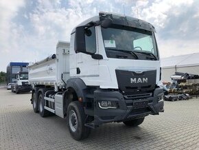 MAN TGS 33.480 (6x6), trojstranný sklápač