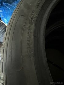 255 45 R18 zimné  Pneu Michelin