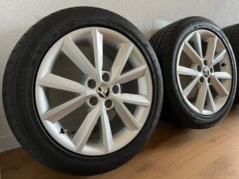 Originálne ALU Disky 16", 5x100, ET46 + DUNLOP 215/45 R16