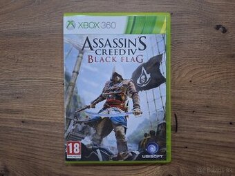 Hra na XBOX 360 - Assassins Creed 4 Black Flag