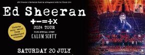 Ed Sheeran Budapešť 20.07.2024 -2 lístky