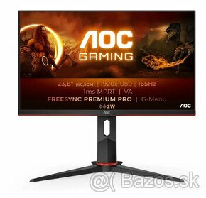 24" AOC 24G2SAE/BK Gaming 165HZ 24"