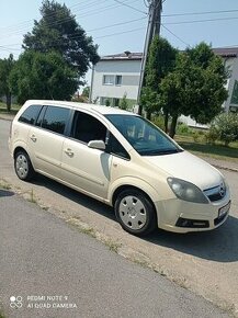 Opel Zafira benzín/CNG plyn + ťažné zariadenie