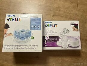 Elektricka odsavacka Philips Avent + sterilizator zdarma