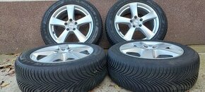 Alu Dezent 5x112 a zimné Michelin Alpin 5 225/55 R17 - 1